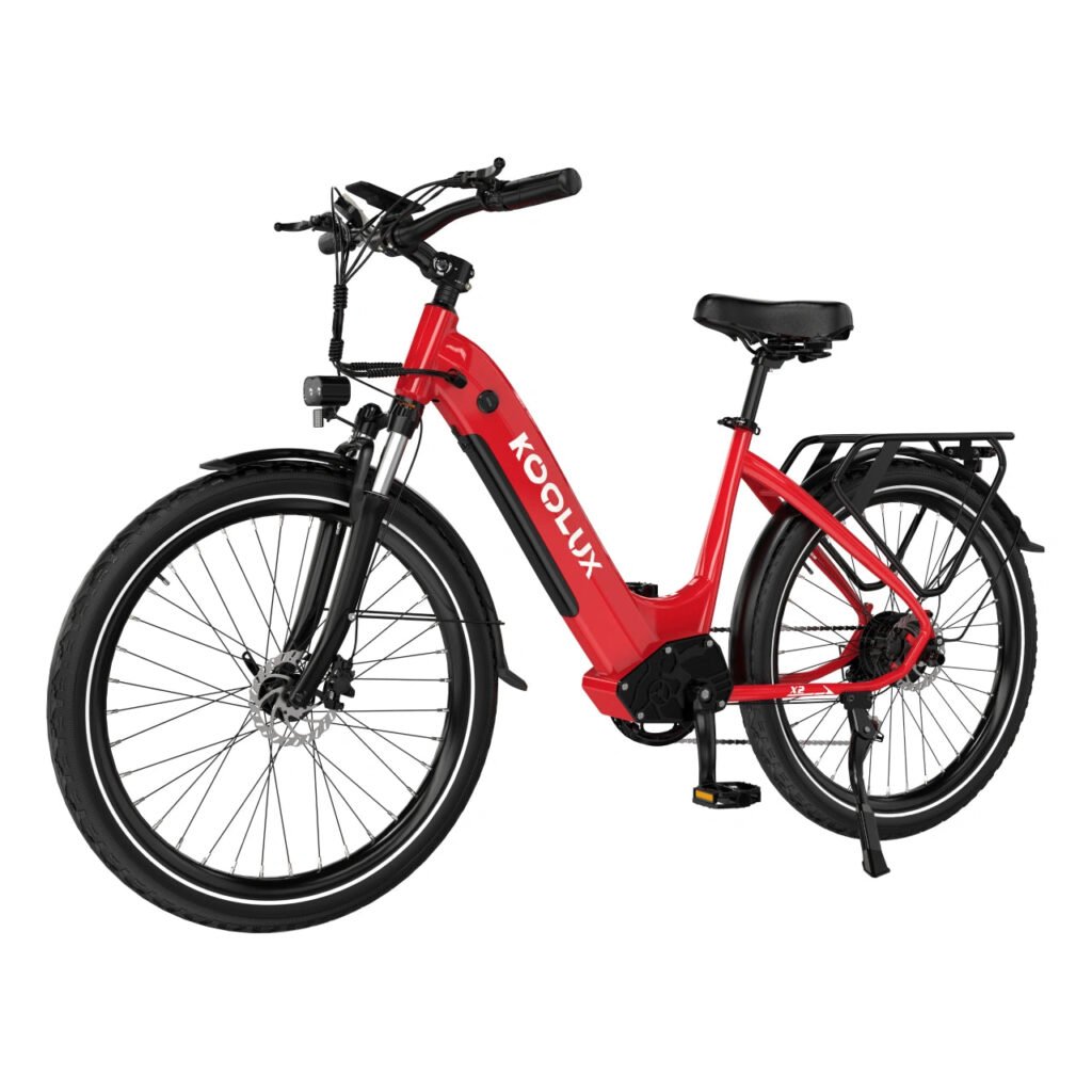 X2 Elcykel (25 km/t) - Rød