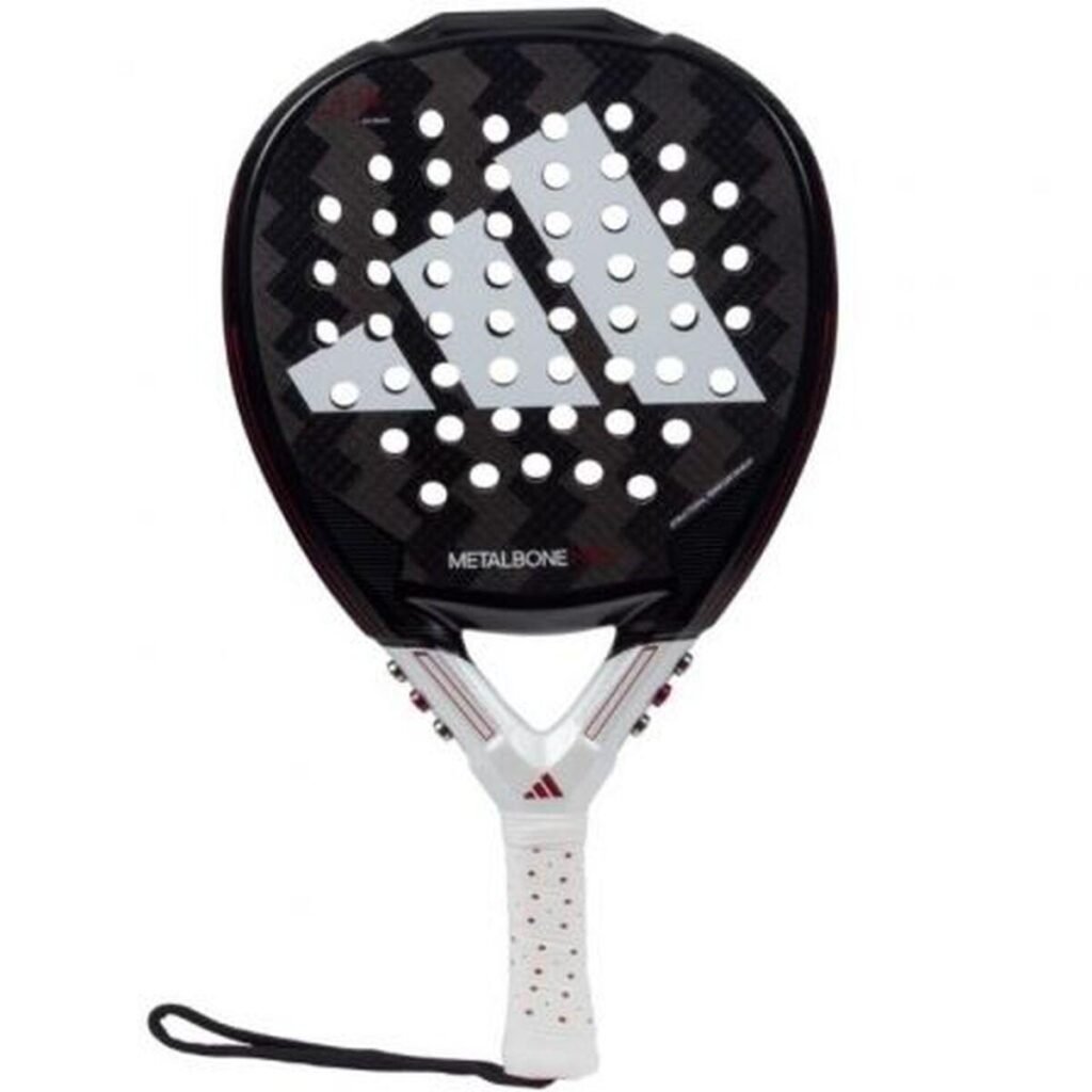 Adidas Metalbone HRD+ 2024 padel bat - sort/hvid, diamant, 38 mm
