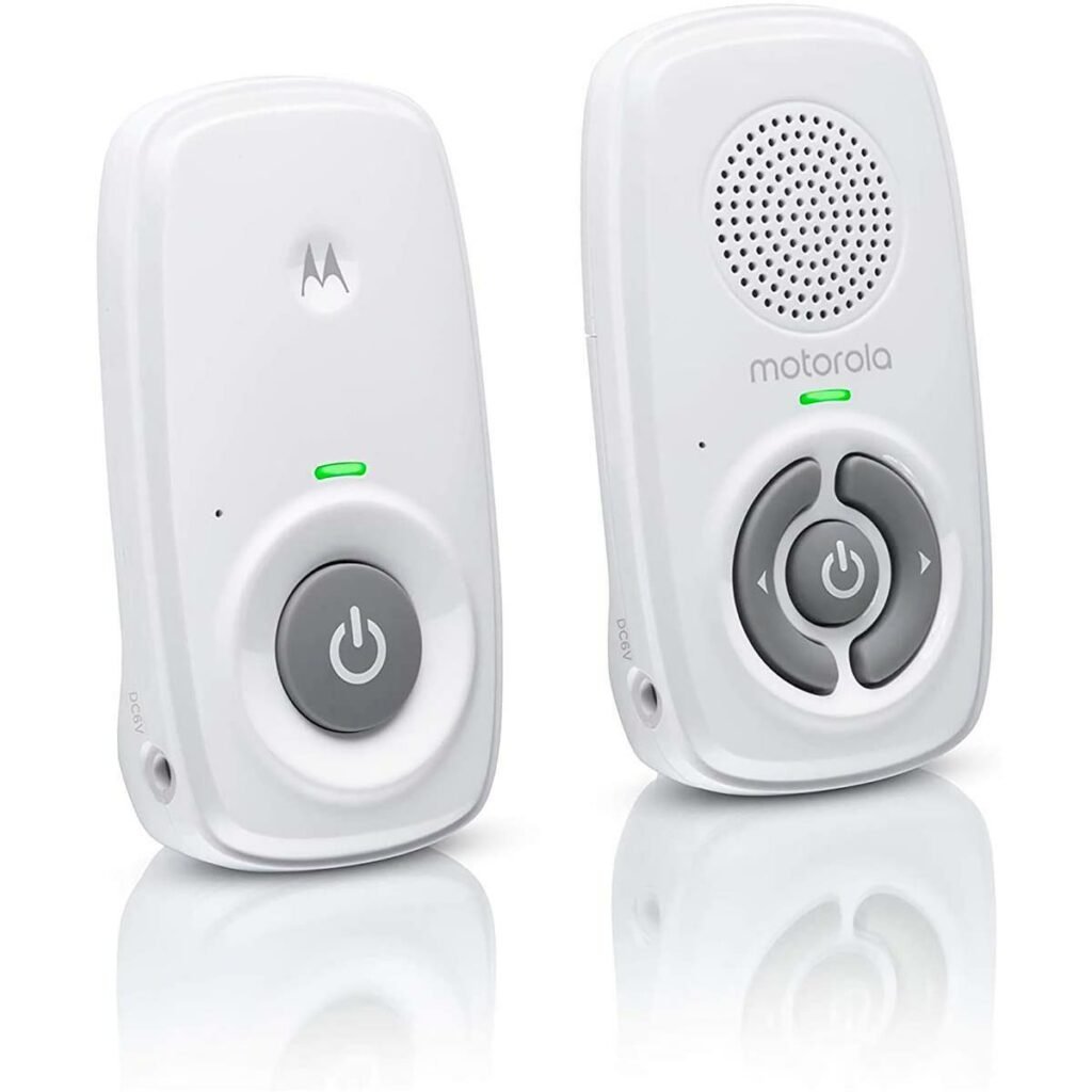 Babyalarm Motorola AM21 - hvid, rækkevidde 300 m