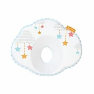 Badabulle pude til barnevogn - skyform med stjerner
