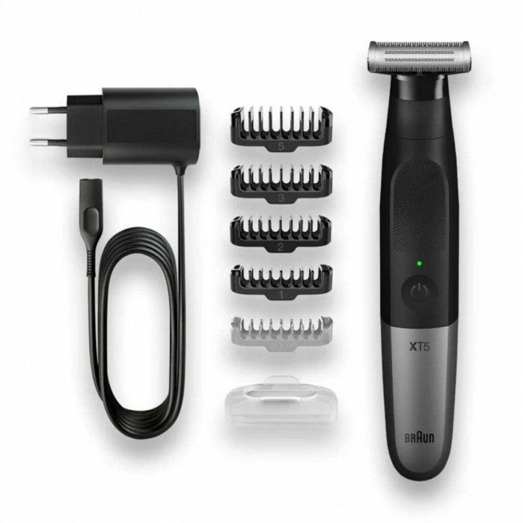 Braun XT5100 hårtrimmer og shaver - sølv/sort