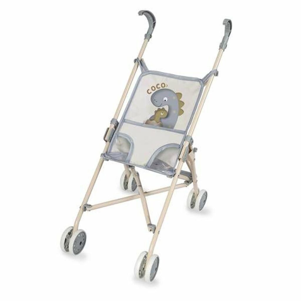 Decuevas Coco lille barnevogn til dukker - 48 cm (28 × 42 × 56 cm)