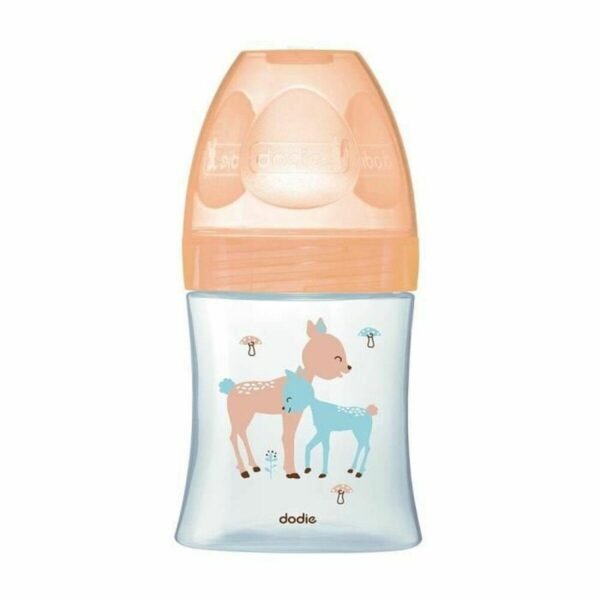 Dodie sutteflaske 150 ml - babyflaske med sødt dyremotiv