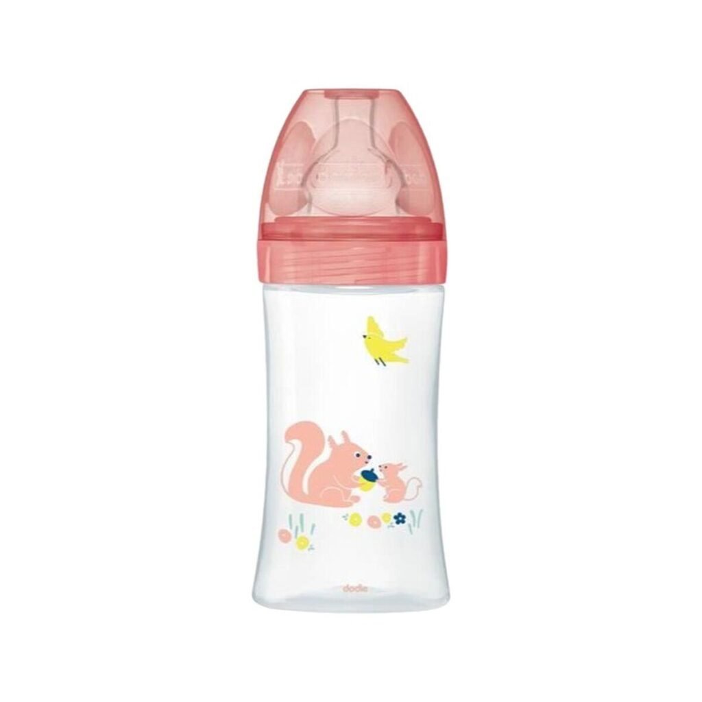 Dodie sutteflaske 270 ml - babyflaske med sødt motiv