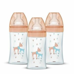 Dodie sutteflasker - sæt med 3 stk., 270 ml
