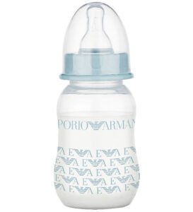 Emporio Armani Sutteflaske – Plast/Silikone – 130 ml – Lyseblå
