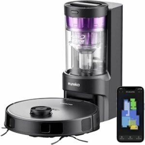 Eureka E10S robotstøvsuger - sort, 200 ml, EU-stik