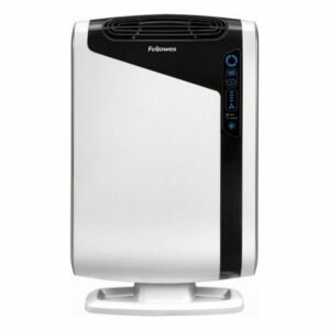 Fellowes luftrenser 28 m² - 86 W - hvid/sort