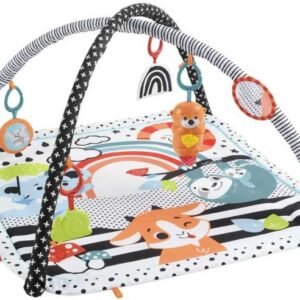 Fisher Price - Aktivitetstæppe Med Musik - Glow And Grow Gym
