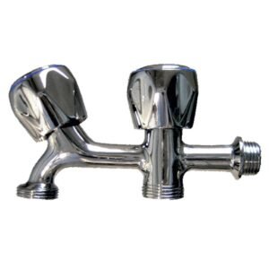 Imtersa vandhane til vaskemaskine - metal/keramik/kobber, M1/2 til 2× M3/4