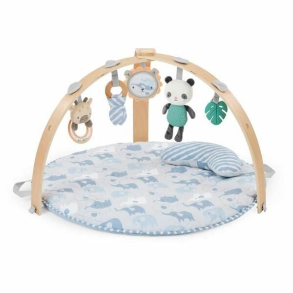 Ingenuity legetæppe - blå aktivitetstæppe til baby