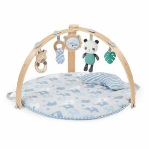 Ingenuity legetæppe – blå aktivitetstæppe til baby