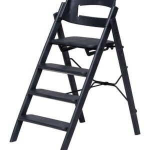 KAOS Højstol - Klapp - Genanvendt Plastik - Charcoal Black