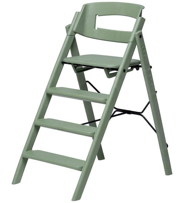 KAOS Højstol - Klapp - Genanvendt Platik - Mineral Green