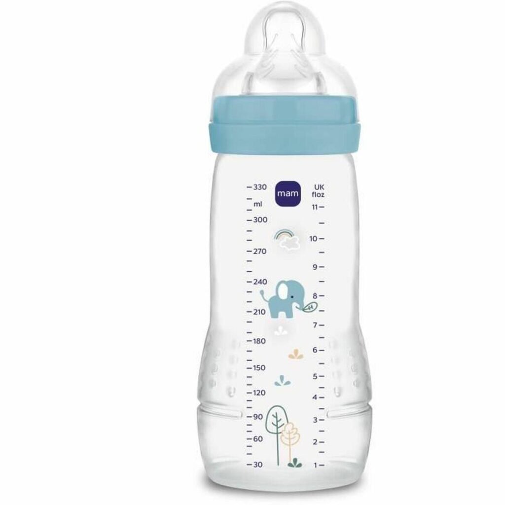 MAM sutteflaske 330 ml - Easy Active, blå detaljer