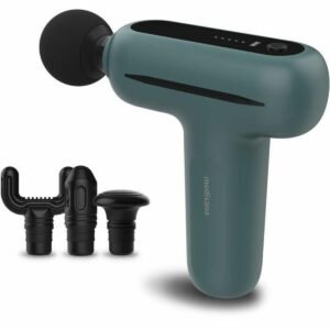Medisana MG 200 massagepistol - muskelafslapning og restitution (grøn/grå)