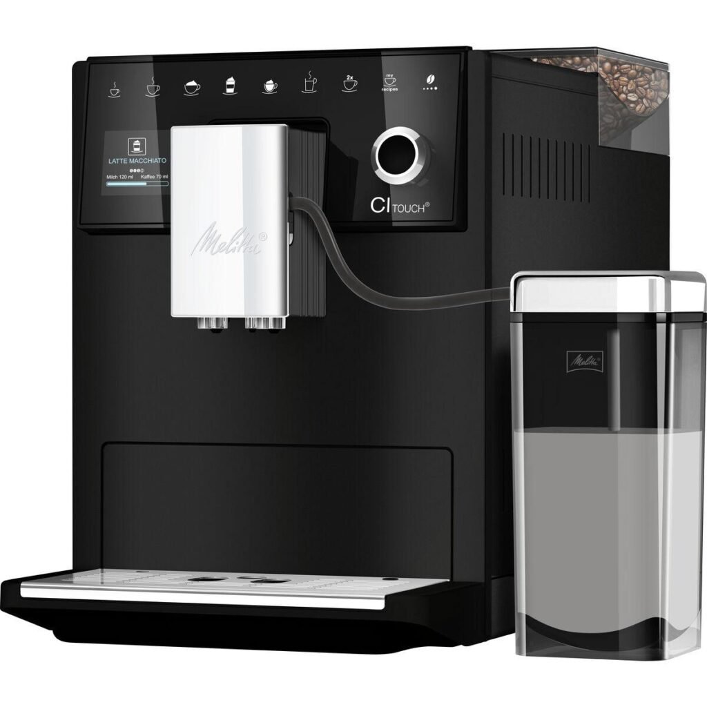 Melitta CI Touch F630-112 superautomatisk kaffemaskine, sort, 1,8 l