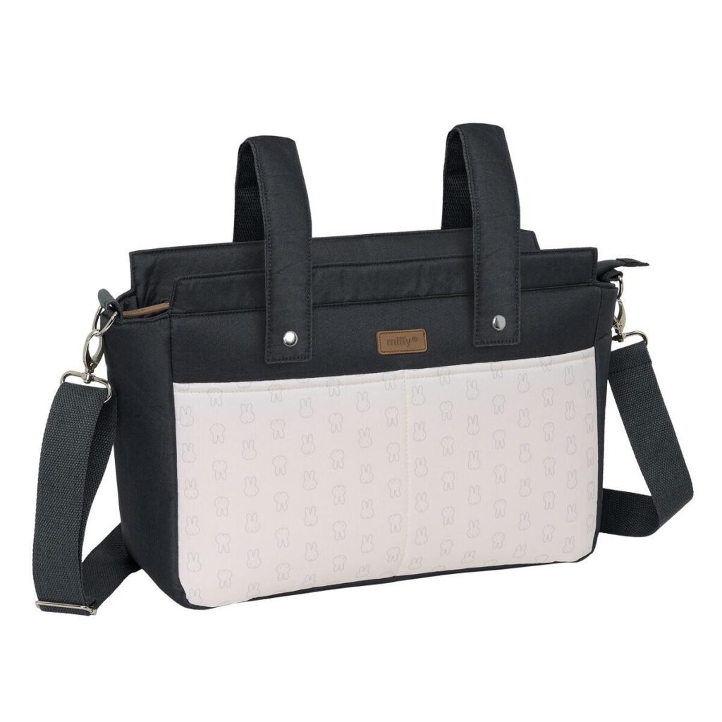 Miffy organisator taske til barnevogn - Moon, blå/beige