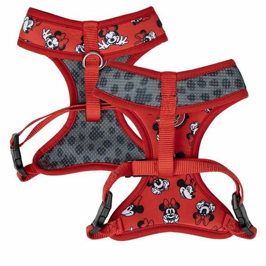 Minnie Mouse hundesele - vendbar sele til hund