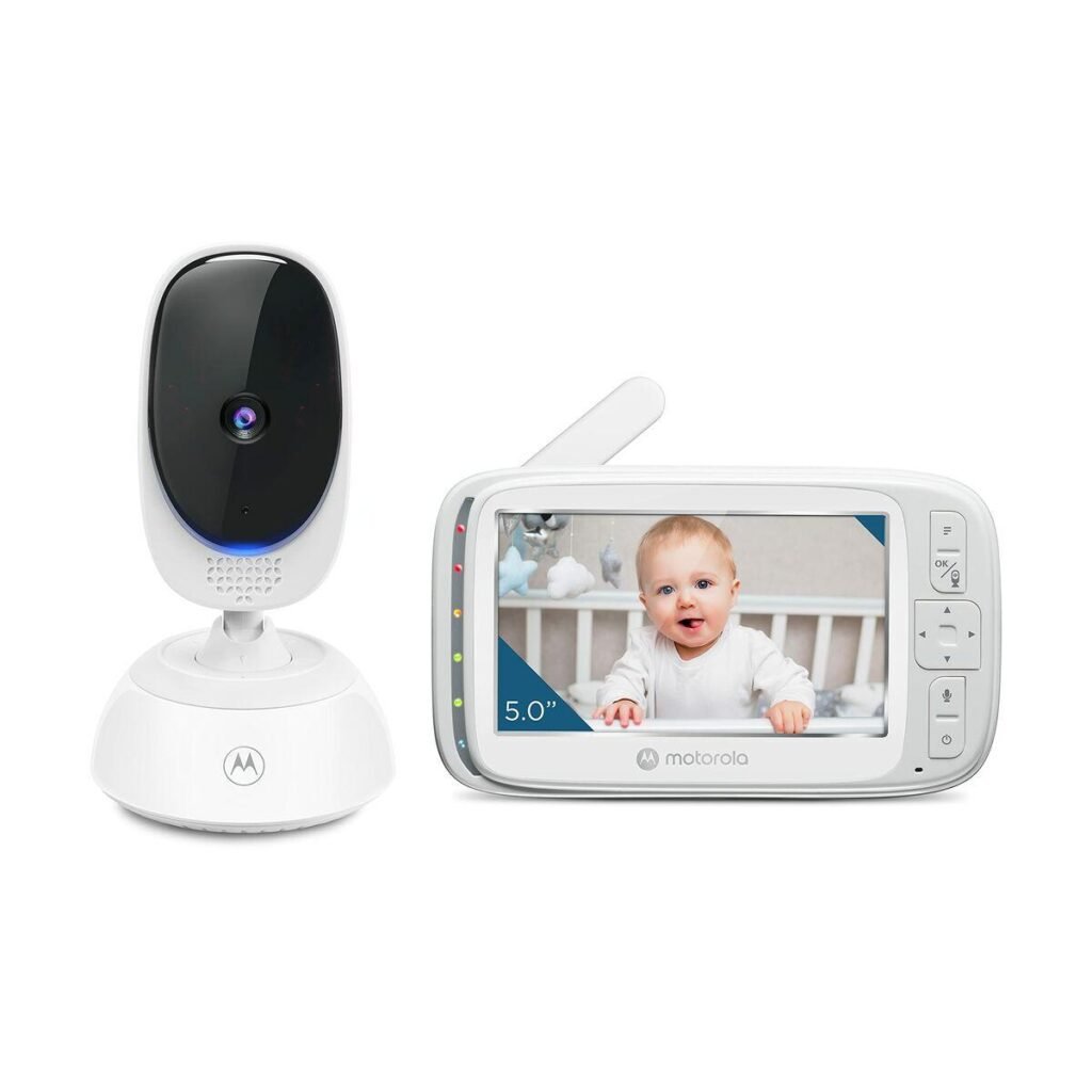Motorola VM75 babyalarm med kamera - 5,0" skærm