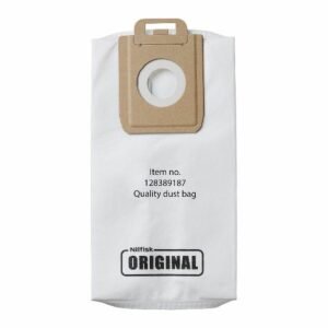 Nilfisk udskiftningsposer til støvsuger, 2,7 l - 4 stk., hvid