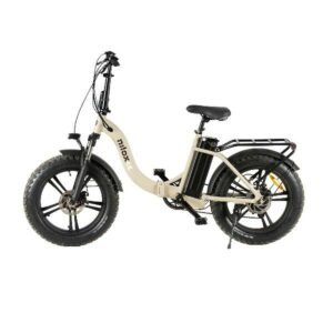 Nilox X9 PLUS 20x4P elcykel 20" - Beige, 250 W, 36 V, 13.000 mAh