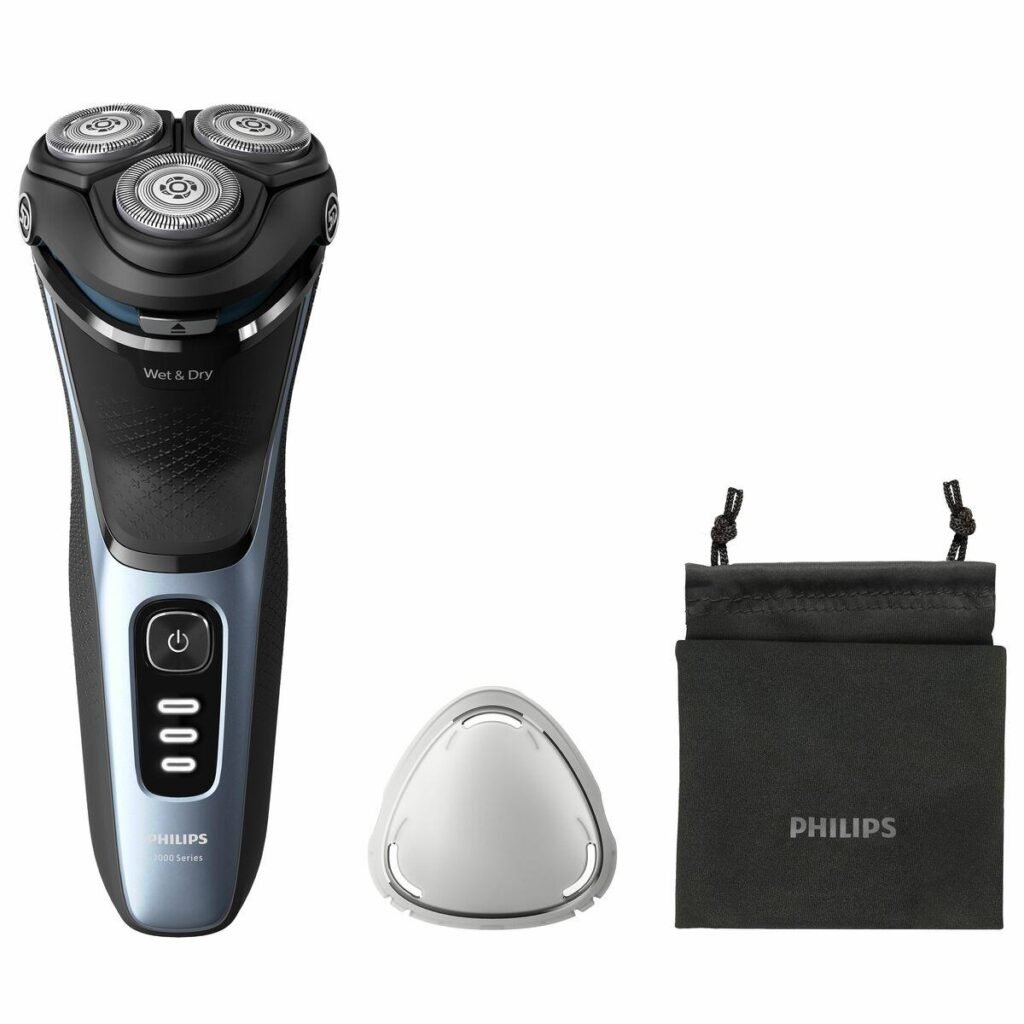 Philips S3243/12 genopladelig elektrisk barbermaskine - Wet & Dry, 3 klinger