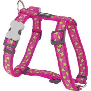 Red Dingo hundesele On Hot 25-39 cm - pink