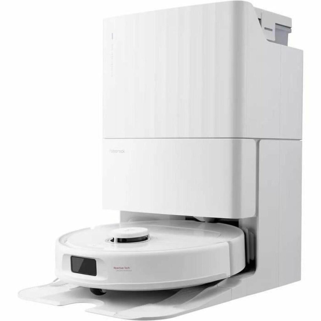 Roborock Q Revo Plus robotstøvsuger med moppe - hvid