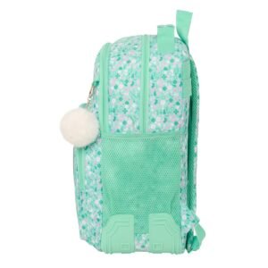 Safta Cuore skoletaske - Mint, 32 × 42 × 15 cm