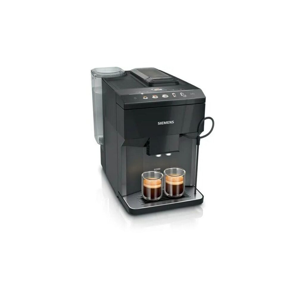 Siemens TP511R09 superautomatisk kaffemaskine, sort - 1.500 W, 15 bar, 1,9 l
