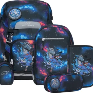 Skoletaske Sæt Beckmann Classic Ninja Elements 22 Liter