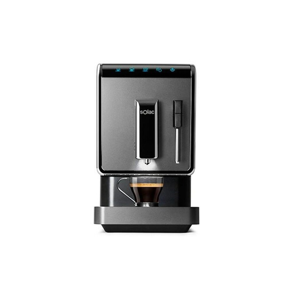 Solac CE4810 superautomatisk kaffemaskine - sort, 1,2 l, 1.470 W