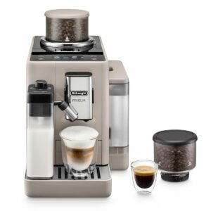Superautomatisk kaffemaskine DeLonghi EXAM 440.55.BG Sort Sølvfarvet 1450 W 19 bar 1,2 L