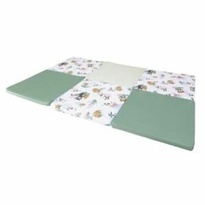 Tineo Legetæppe Jungle Buddies 5 i 1 - aktivitetstæppe 180 × 200 cm