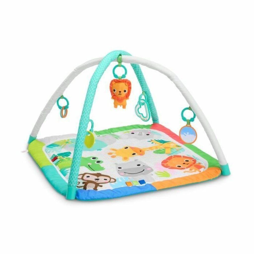 Aktivitetstæppe Bright Starts Jungle - multifarvet babygym
