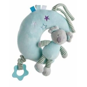 Blød bamse til væg og tremmeseng - baby legetøj