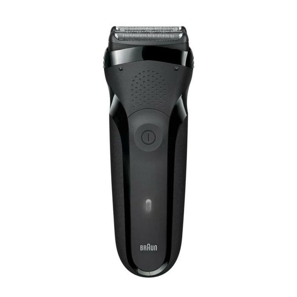 Braun Series 3 300S genopladelig elektrisk barbermaskine - hurtig opladning, sort