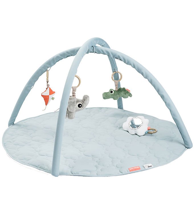 Done By Deer Aktivitetstæppe - Playground - Blå