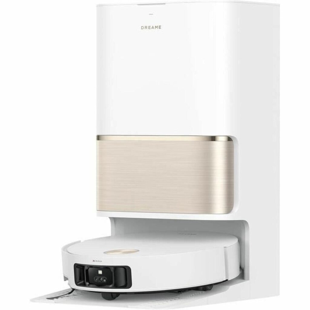 Dreame L50 Pro Ultra robotstøvsuger - 6.400 mAh, WiFi, hvid
