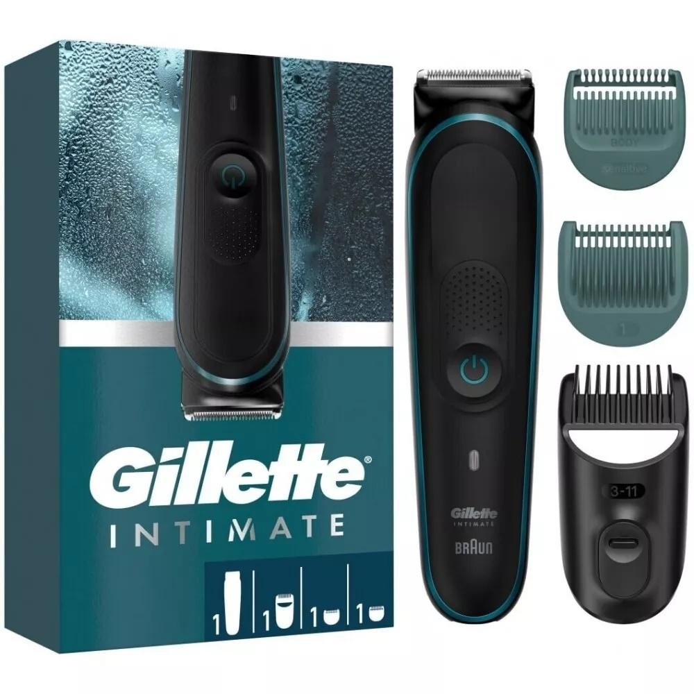Hårtrimmer til intime områder Gillette Intimate i5, sort/blå