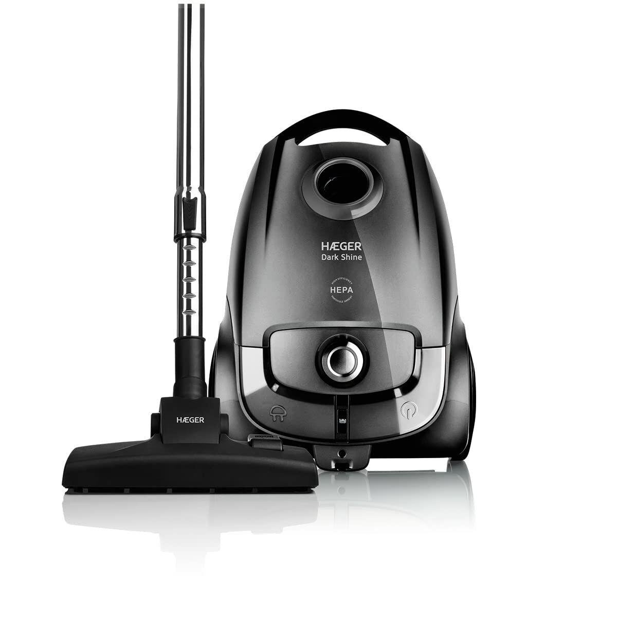 Haeger Dark Shine støvsuger VC-70B.043A, sort, 700 W
