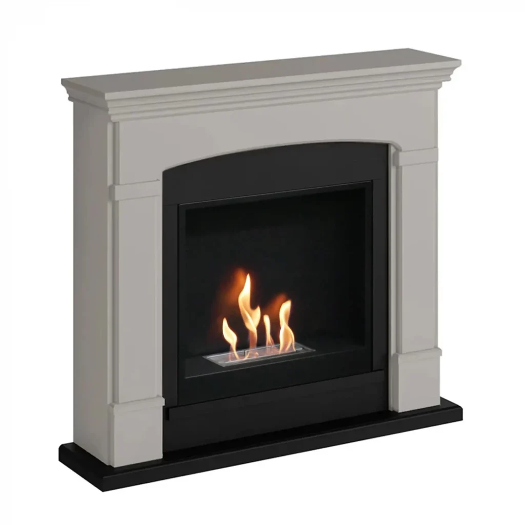 Helmi Beige Biopejs kamin