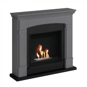 Helmi Grå Biopejs kamin