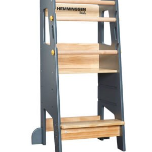 Hemmingsen Kids Læringstårn - Liv Pro - 40x45x90 cm - Grå