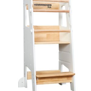 Hemmingsen Kids Læringstårn - Liv Pro - 40x45x90 cm - Hvid