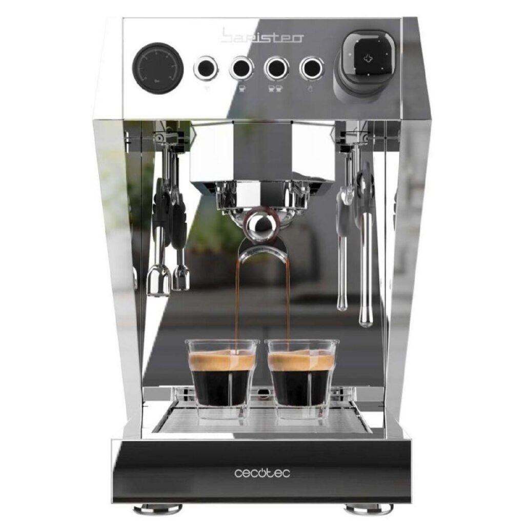 Kaffemaskine med mælkeskummer Baristeo Brava, 3150 W, 15 bar, 2,5 L, sort