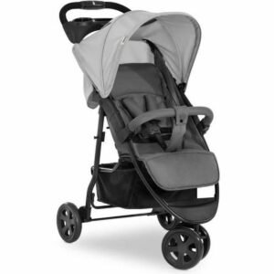 Klapvogn Hauck - grå barnevogn/klapvogn til baby