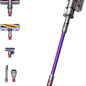 Ledningsfri støvsuger Dyson Gen5 Detect Absolute HEPA, Iron/Purple 280 W, 0,77 l