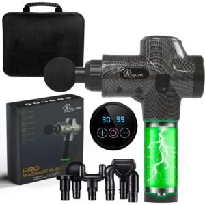 Massagepistol Extralink Pro trådløs, sort